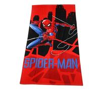 Theonoi Serviette de Bain pour Enfant - Fille et Garçon - 100% Coton - 70 x 140 cm (Spiderman)