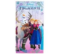 Theonoi Serviette de bain pour enfant - Serviette de plage - Serviette de douche - 100 % coton - 70 x 140 cm - Frozen Together