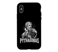 Théorème de Pythagore Math Professeur Géométrie Algèbre Coque pour iPhone X/XS