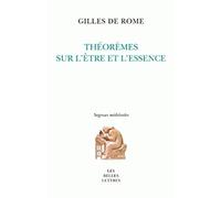 Théorèmes sur l'être et l'essence