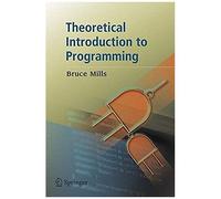 Theoretical Introduction To Programming