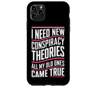 Théoricien du Complot I Need New Conspiracy Theories Coque pour iPhone 11 Pro Max