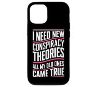 Théoricien du Complot I Need New Conspiracy Theories Coque pour iPhone 12/12 Pro