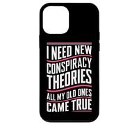 Théoricien du Complot I Need New Conspiracy Theories Coque pour iPhone 12 Mini