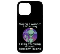 Théoriciens des Anciens Aliens Théorie de la Conspiration Coque pour iPhone 13 Pro Max