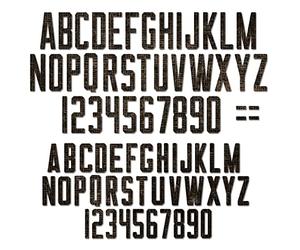 Théorie alphanumérique Thinlits 73PK par Tim Holtz