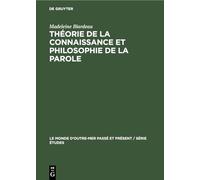 Théorie de la connaissance et philosophie de la parole – Dans le brahmanisme classique