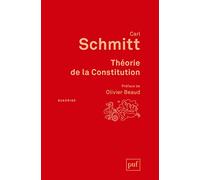 Théorie de la Constitution: Préface de Olivier Beaud