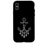 Théorie de la cuillère Ancre Point-Virgule Maladie Chronique Santé mentale Coque pour iPhone X/XS