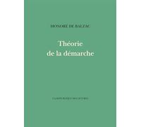 Théorie de la démarche
