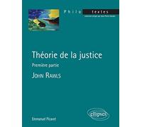 Théorie de la justice - première partie: John Rawls