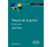 Théorie de la justice - première partie: John Rawls