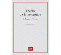 Théorie de la perception, de l'espace à l'émotion - Jean-Pierre Cléro - Puf - broché - Livre
