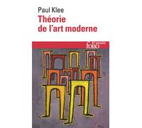Paul Klee – Théorie de l'art moderne – Éd. Pierre-Henri Gonthier – Gallimard Poche