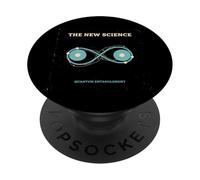 Théorie de l'enchevêtrement quantique Design de la Science Minimaliste PopSockets PopGrip Adhésif