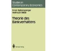 Theorie Des Bankverhaltens