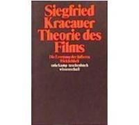 Theorie des Films Kracauer, Siegfried (Auteur)