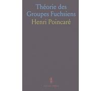 Théorie des Groupes Fuchsiens