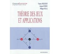 Theorie des jeux et applications - Collectif - Economica - broché - Etude