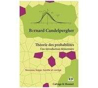 Théorie Des Probabilités - Une Introduction Élémentaire