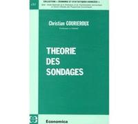 Theorie des sondages Christian Gourieroux (Auteur)