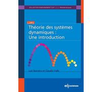 Théorie des systèmes dynamiques une introduction - Luís Manuel Barreira - Edp Sciences - broché - Etude
