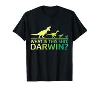 Théorie drôle de l'évolution Dinosaure Darwin T-Rex T-Shirt