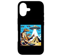Théorie du Complot de lézard OVNI Chichen Itza Pyramides mexicaines Coque pour iPhone 17
