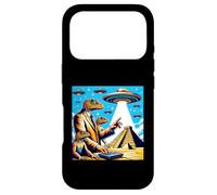 Théorie du Complot de lézard OVNI Chichen Itza Pyramides mexicaines Coque pour iPhone 17 Pro
