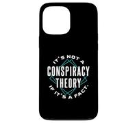 Théorie du complot - Design réaliste Coque pour iPhone 13 Pro Max