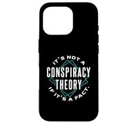 Théorie du complot - Design réaliste Coque pour iPhone 16 Pro