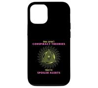 Théorie du Complot politiquement incorrecte Spoiler Alert Satire Coque pour iPhone 12/12 Pro