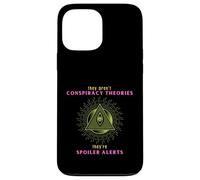 Théorie du Complot politiquement incorrecte Spoiler Alert Satire Coque pour iPhone 13 Pro Max