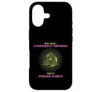 Théorie du Complot politiquement incorrecte Spoiler Alert Satire Coque pour iPhone 17
