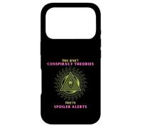 Théorie du Complot politiquement incorrecte Spoiler Alert Satire Coque pour iPhone 17 Pro