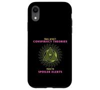 Théorie du Complot politiquement incorrecte Spoiler Alert Satire Coque pour iPhone XR