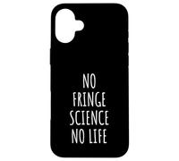 Théorie du complot sur les ovnis paranormaux de Fringe Science Coque pour iPhone 16 Plus