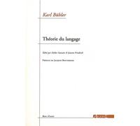 Théorie du langage La Fonction Representationnelle - Karl Bühler - Agone - broché - Essai