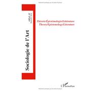 Theorie Epistemologie Litterature Theory Epistemology Literature