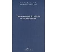 Théorie et méthode de recherche en psychologie sociale - Francisca Farina - L'harmattan - broché - Essai
