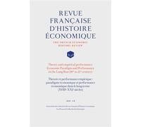 Théorie Et Performance Empirique : Paradigme Économique Et Performance Économique Dans Le Long Terme