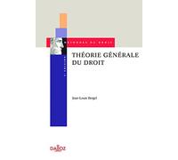 Théorie générale du droit. 5e éd.