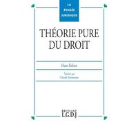 Théorie pure du droit - Hans Kelsen - Lgdj - Livre
