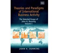 Theories And Paradigms Of International Business Activity