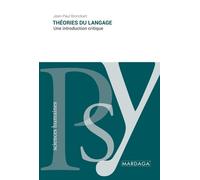 Théories Du Langage - Une Introduction Critique