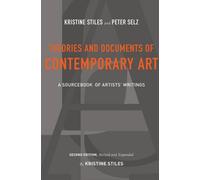 Théories et documents de l'art contemporain