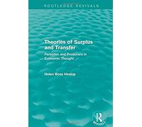 Theories Of Surplus And Transfer