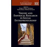 Theory And Empirical Research In Social Entrepreneurship