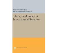 Theory And Policy In International Relations