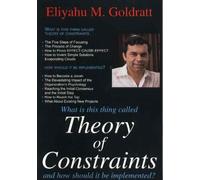 Theory of Constraints by Eliyahu M. Goldratt(1999-12)